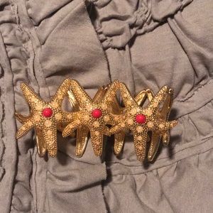 Lilly pulitzer starfish stretchy bracelet